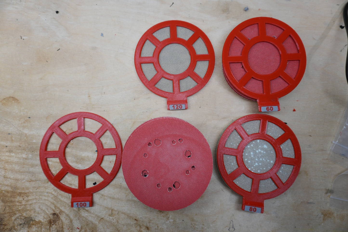 Packout 2-Drawer Insert for 5" Sanding Discs (5SDf2 D)