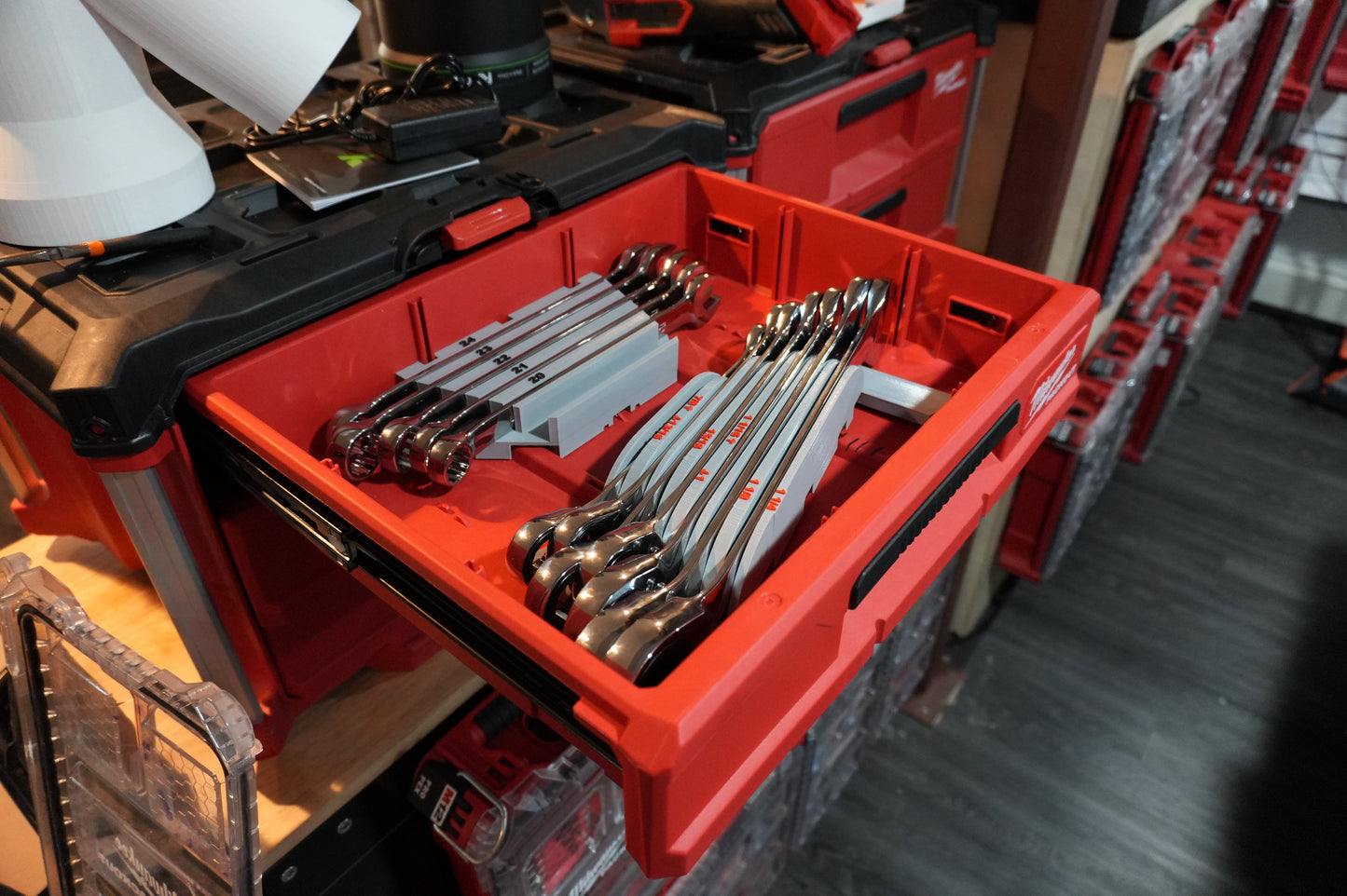 Packout Drawer Inserts for ICON Large Combination Wrench Set (ICW-M D LF)