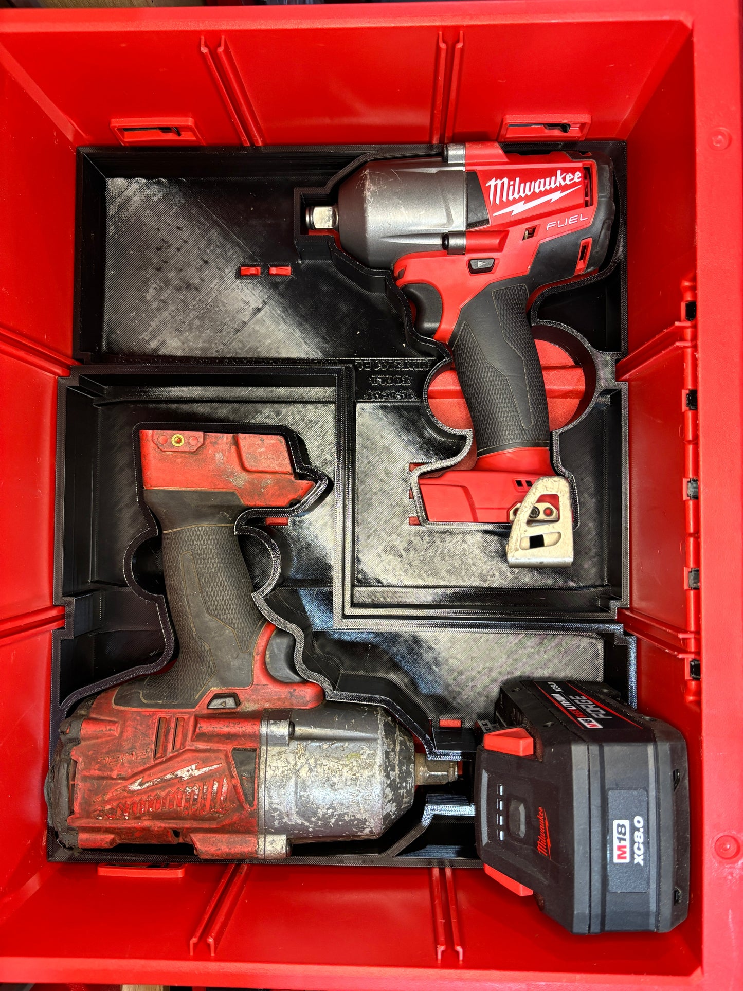 Insert for M18 FUEL 1/2" High Torque Impact Wrench 2767 for 2-Drawer Packout (MHT2767 D)