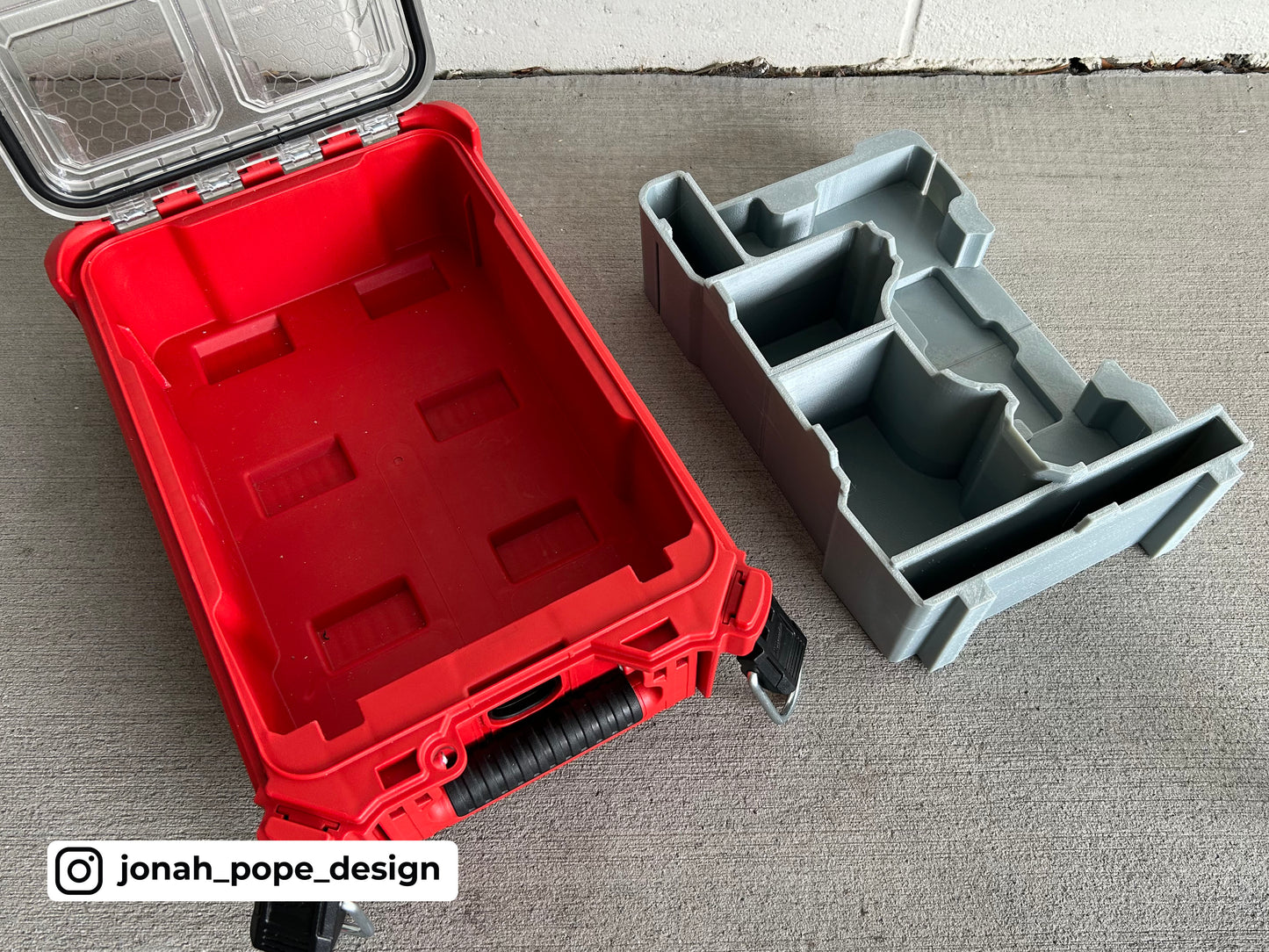 Packout Insert for M12 90 Die Grinder - Jonah Pope Design (JP-DG)