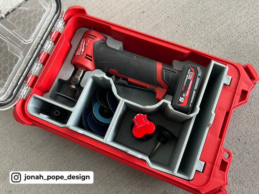Packout Insert for M12 90 Die Grinder  - Jonah Pope Design (JP-DG)
