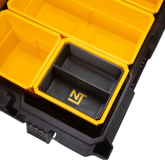 Stacking Divider Bins Small for Dewalt TOUGHSYSTEM 2.0 Organizer
