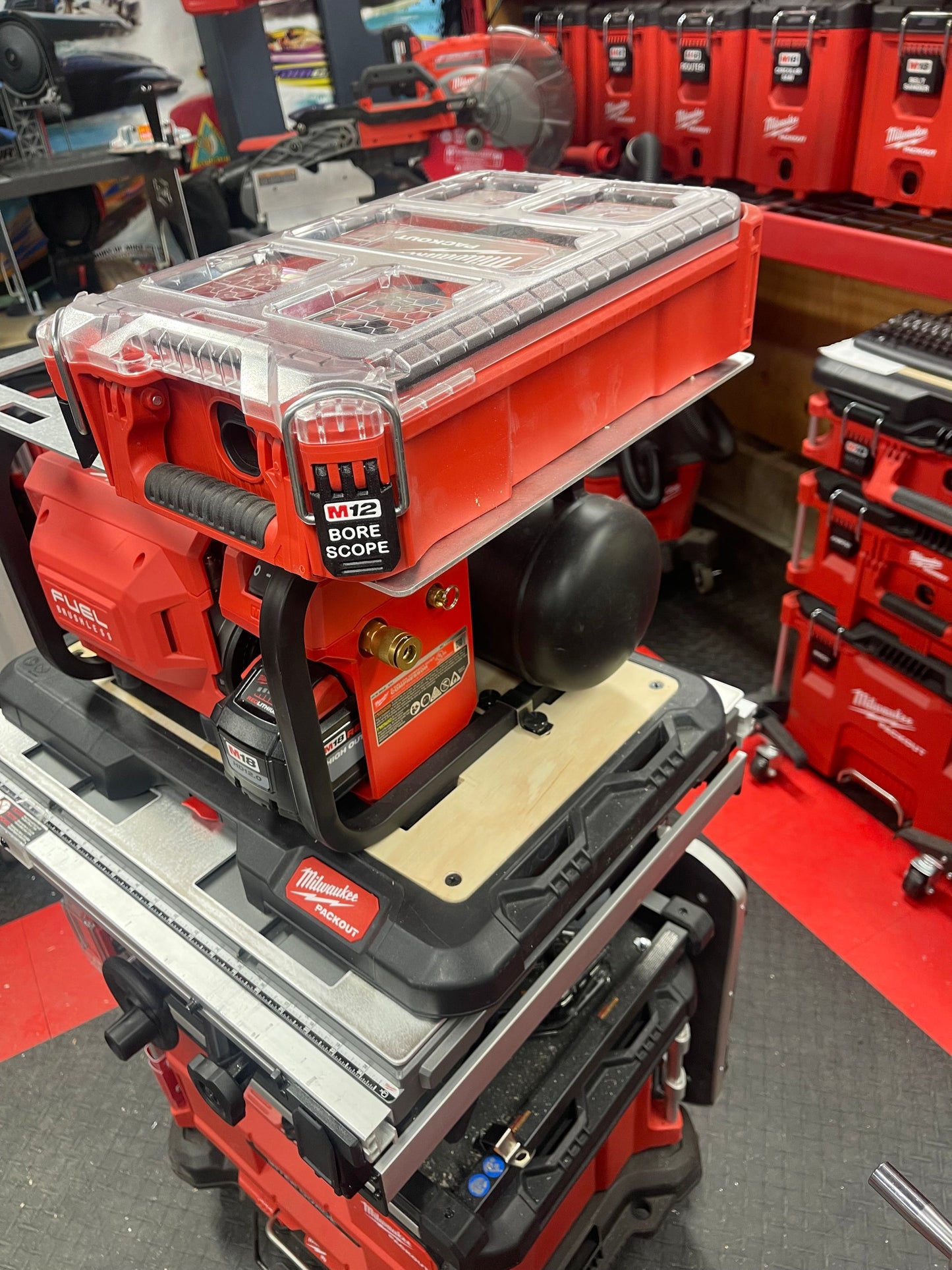 M18 Compressor Packout Mounting Accessories (DE-CMP)
