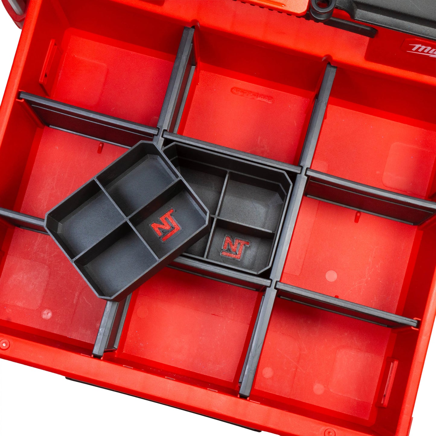 Stacking Divider Bins for Milwaukee PACKOUT 2-Drawer