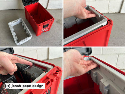 Packout Ammo Can Insert for M18 Batteries (JPAC-BR) - Jonah Pope Design