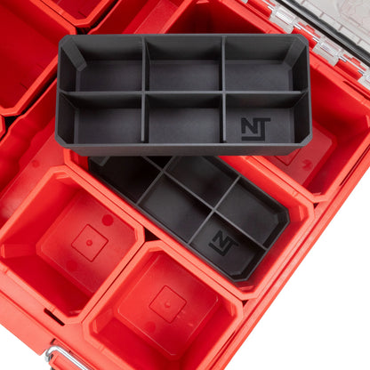 Stacking Divider Bins Large for Milwaukee PACKOUT Organizer