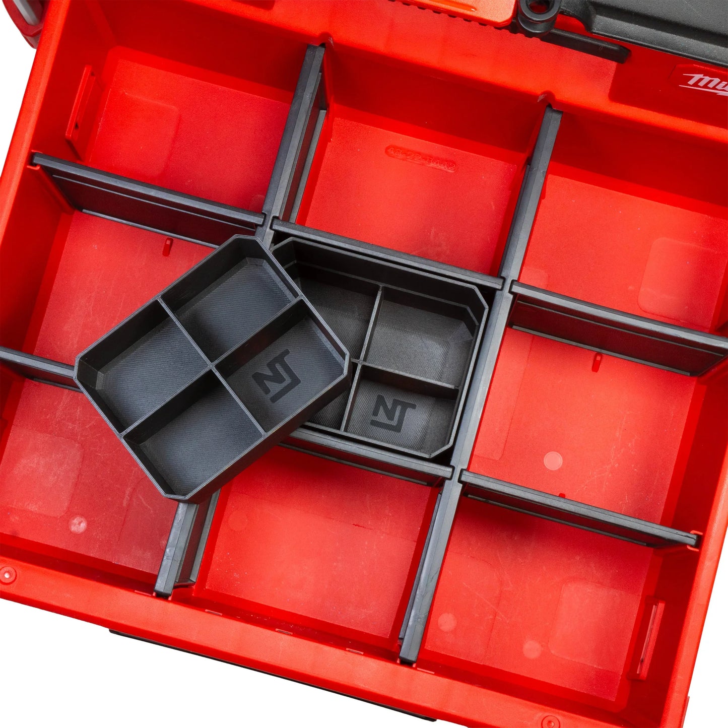 Stacking Divider Bins for Milwaukee PACKOUT 2-Drawer