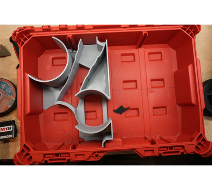 Packout Small Tool Box Insert For Milwaukee M18 FUEL 4 1/2" Grinder 2880 (MAG2880 TB)