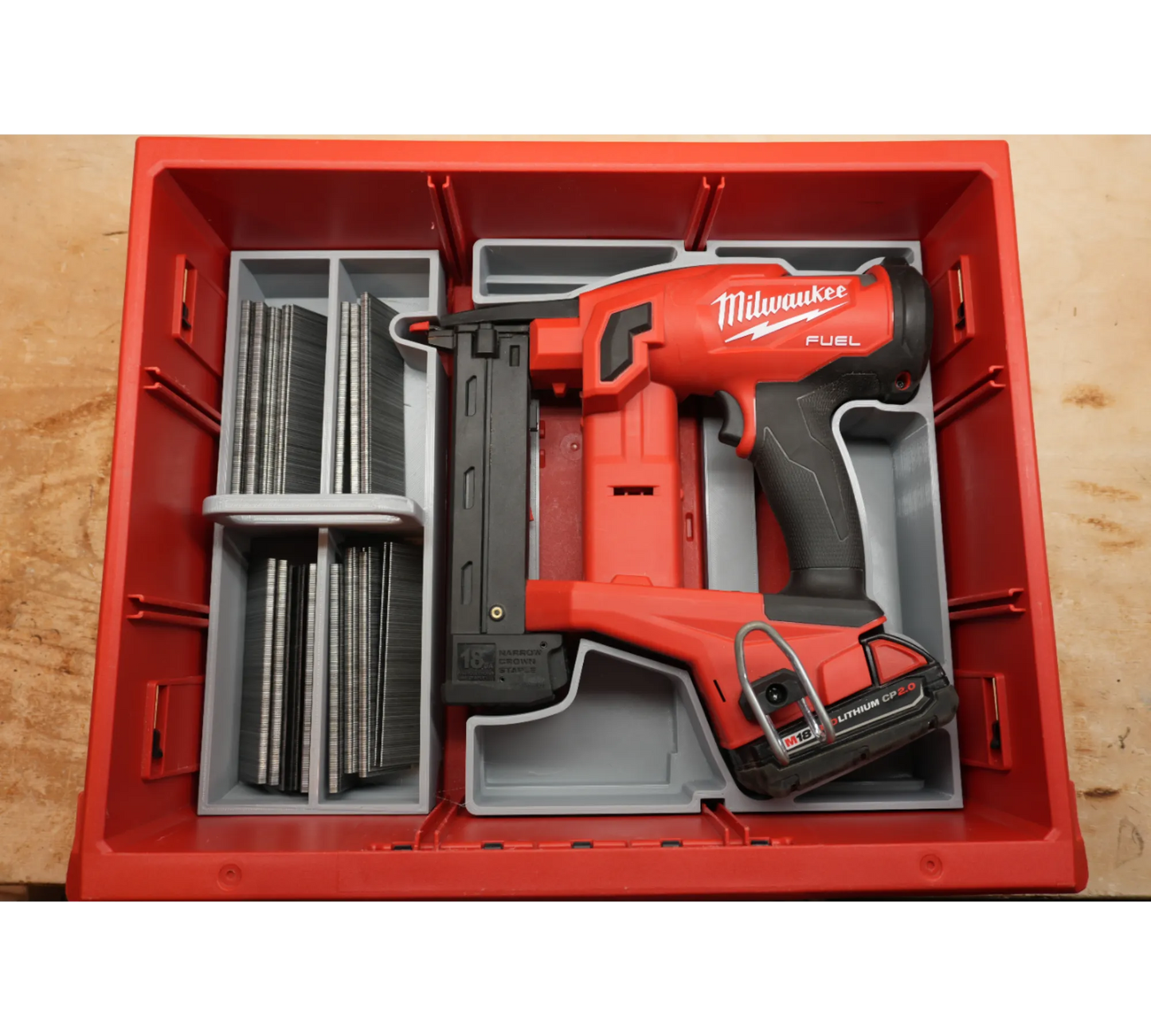 Packout Drawer Insert for M18 18 Gauge Narrow Crown Stapler (MS18 D)