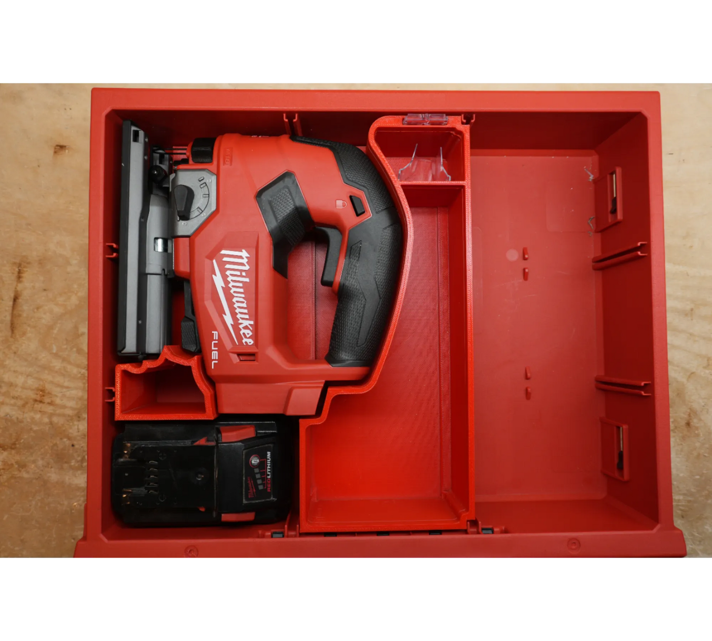 Packout Drawer Insert for M18 D Handle Jig Saw (MDJ D)