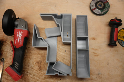 Packout 3-Drawer Insert For Milwaukee M18 FUEL 4 1/2" Grinder 2880 (MAG2880 D3)