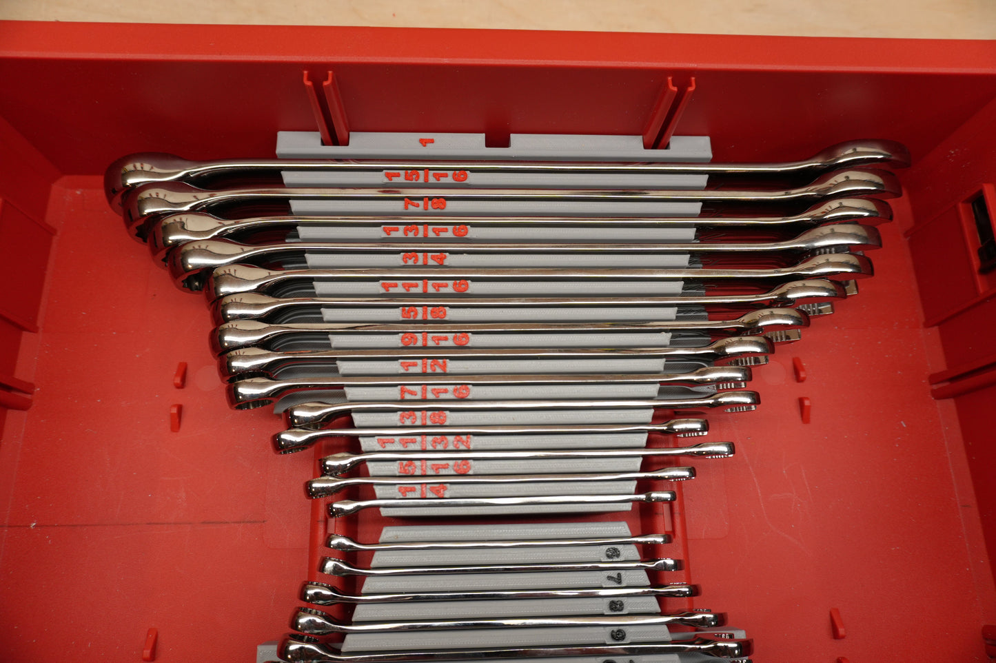 Packout Drawer Inserts for ICON Combination Wrench Sets (ICW-S D and ICW-M D)
