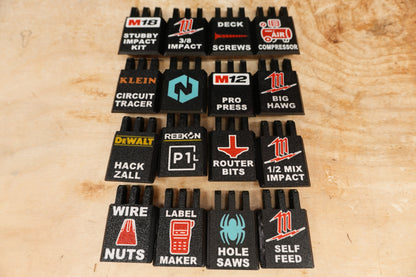 Compact Organizer Packout Latches (Tool Brands)