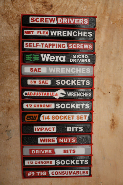 Packout Insert For 1/4" 50-Piece SAE/Metric Socket Set (ST-Q50)