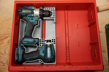 Packout Drawer Insert for Makita 18v Drill & Impact Driver (Mk18DID D)