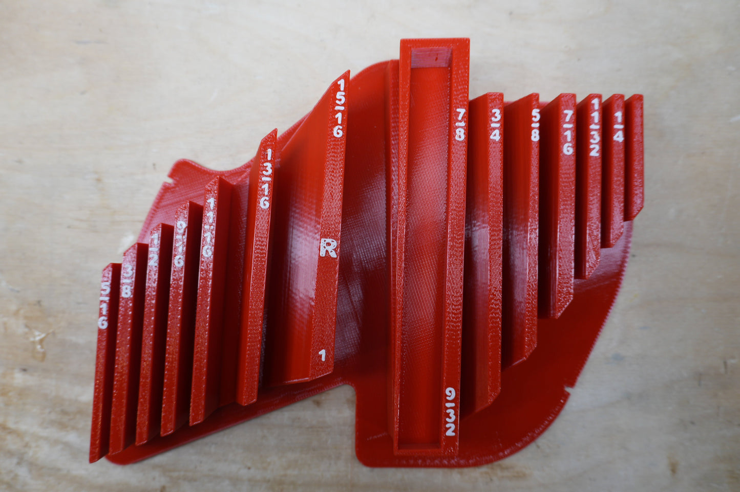Packout Insert For SAE Ratcheting Combination Wrench Set (RCW-S)