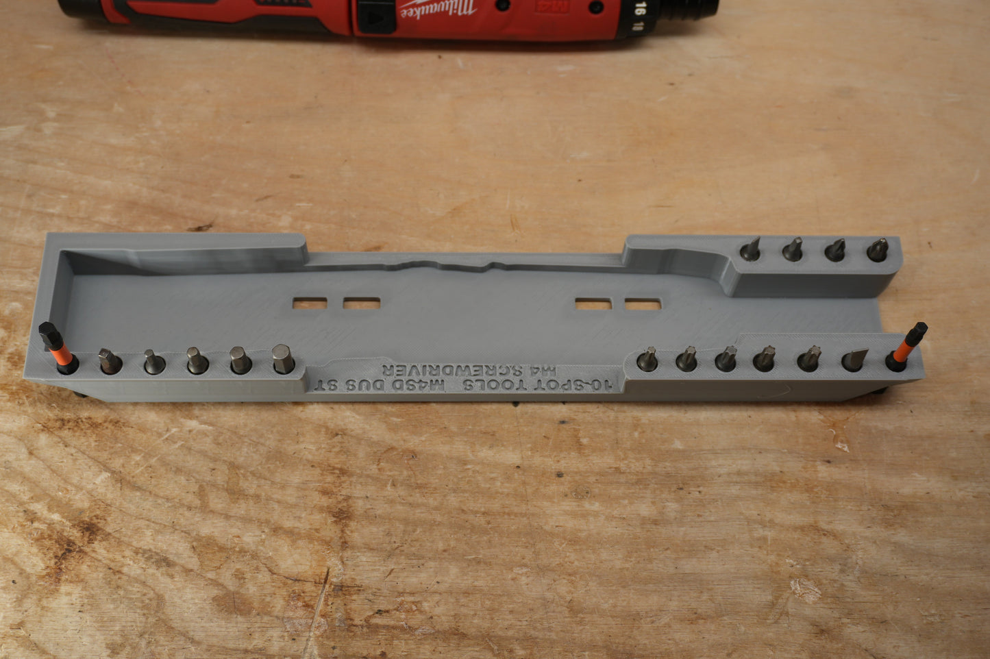 Packout Ultra Slim Drawer Inserts for M4 Screwdriver (M4SD DUS)