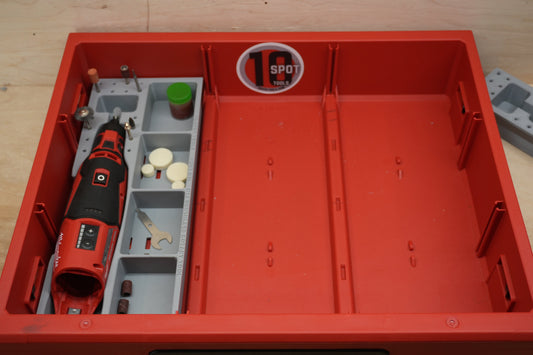 Packout Drawer Slimline Insert For M12 Brushless  Rotary Tool (MBRT DSL)