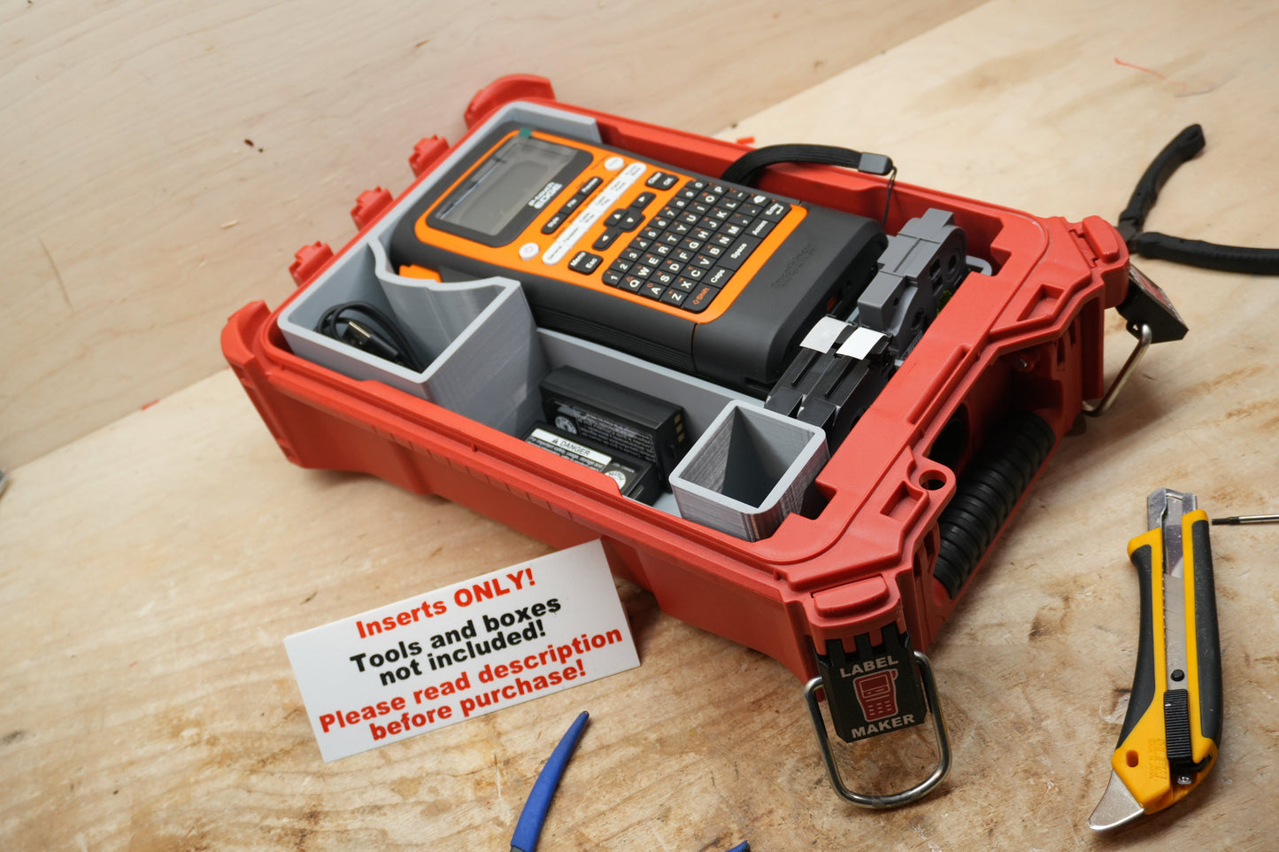 Packout Insert For Brother P Touch Edge E310 Label Maker (BL310)