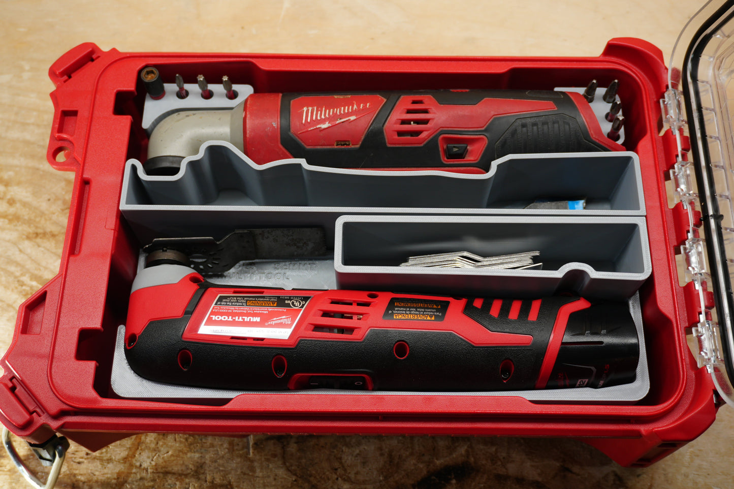 Packout SideCar Insert for M12 Right Angle Impact Driver (ScMRAID)