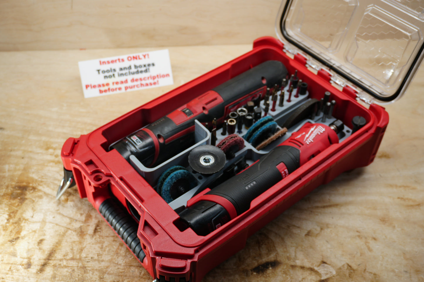 Packout SideCar Insert for M12 Right Angle Drill (ScMRAD)