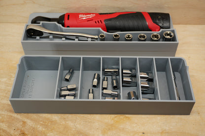 Packout SideCar Insert for M12 1/4" Ratchet (ScMR2456)