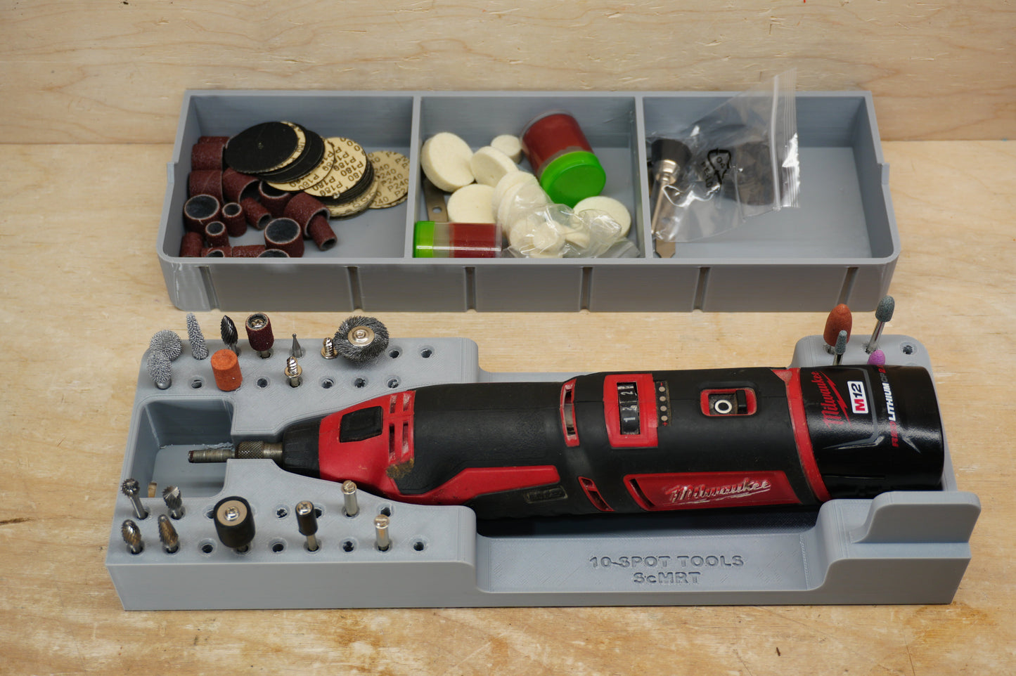 Packout SideCar Insert for M12 Rotary Tool (ScMRT)