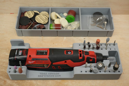 Packout SideCar Insert for M12 Brushless Rotary Tool (ScMBRT)