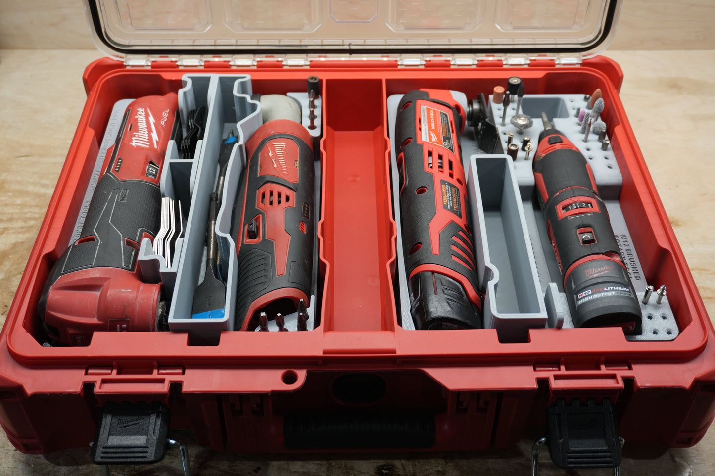 Packout SideCar Insert for M12 Rotary Tool (ScMRT)