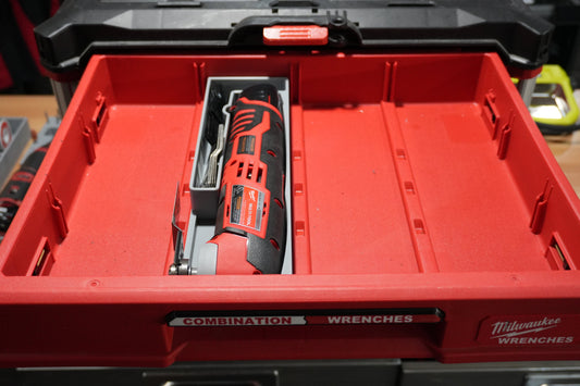 Packout 4-Drawer Insert for M12 Multi Tool - Single Barrel D4 Collection (MMT D4)