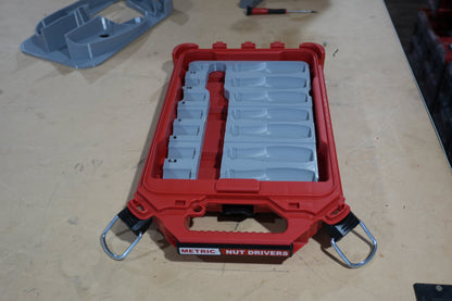 Packout Inserts for Milwaukee Metric Nut Drivers (MNDm)