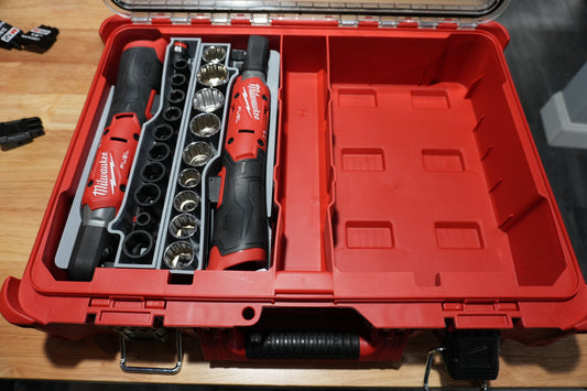 Packout Organizer SideCar Inserts for NEW M12 Ratchets (ScMRg2)