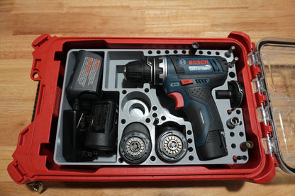 Packout Organizer Insert for Bosch Chameleon Driver