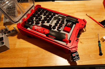 Packout Organizer Insert for NEW M12 Ratchets and Impact Socket Set (MRg2SH)