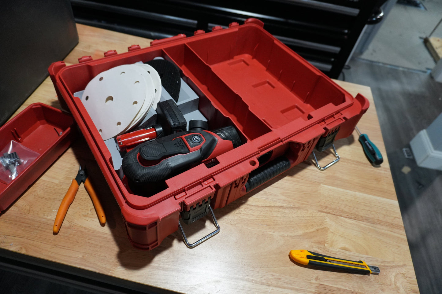 Packout Organizer Insert for M12 6" Sanders (M6S)