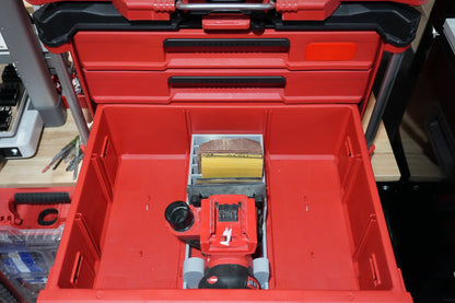 Packout 2-Drawer Insert for M18 1/4 Sheet Sander (MQS)