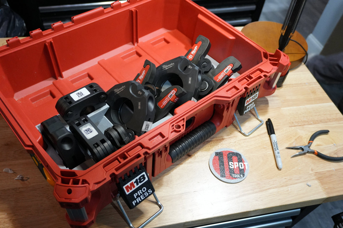 Packout Small Tool Box Sidewinder Insert for IPS-P Pivoting Press Ring Kit (IPSP TB SW)