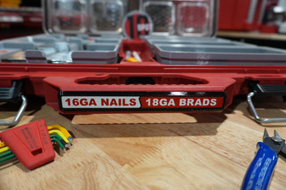 Low Profile Organizer Labels for Nail Caddies