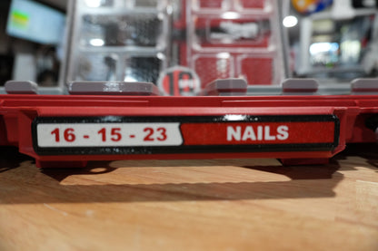 Low Profile Organizer Labels for Nail Caddies