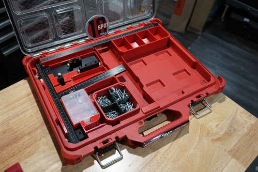 Low Profile Packout Organizer Insert for True Position Tools Cabinet Hardware Jig PRO (TP-CHJ)