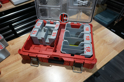 Packout Organizer 16ga. Straight Finish Nail Caddies (NC16)