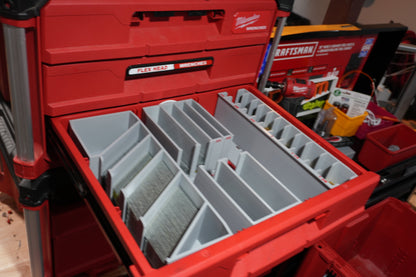 Packout Medium Drawer 16ga. Angle Finish Nail Caddies (PD3NC16a)