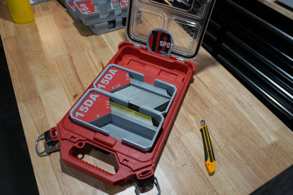 Packout Low Profile 15ga. DA short stick Finish Nail Caddies (LPNC15)