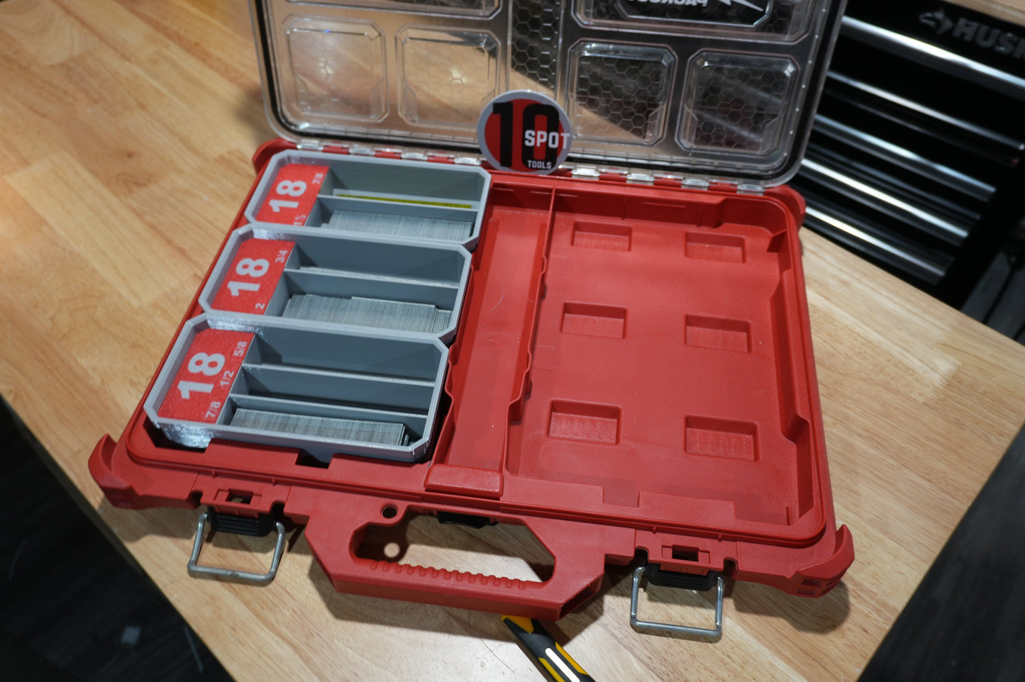 Packout Low Profile 18ga. Brad Nail Caddies (LPNC18)
