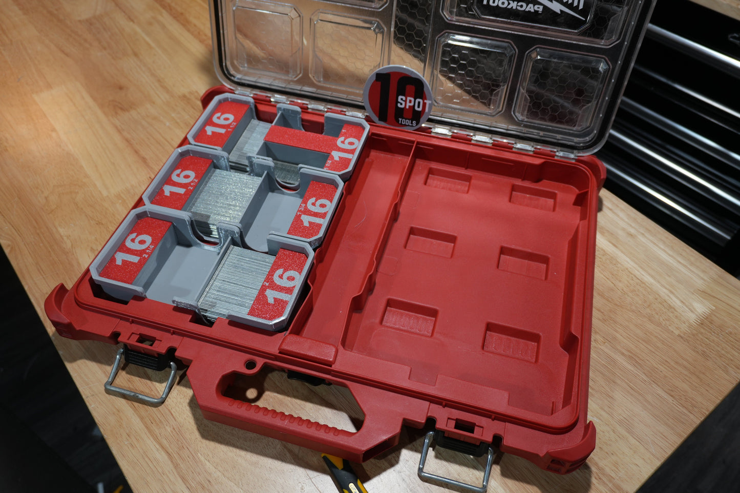 Packout Low Profile 16ga. Straight Finish Nail Caddies (LPNC16)