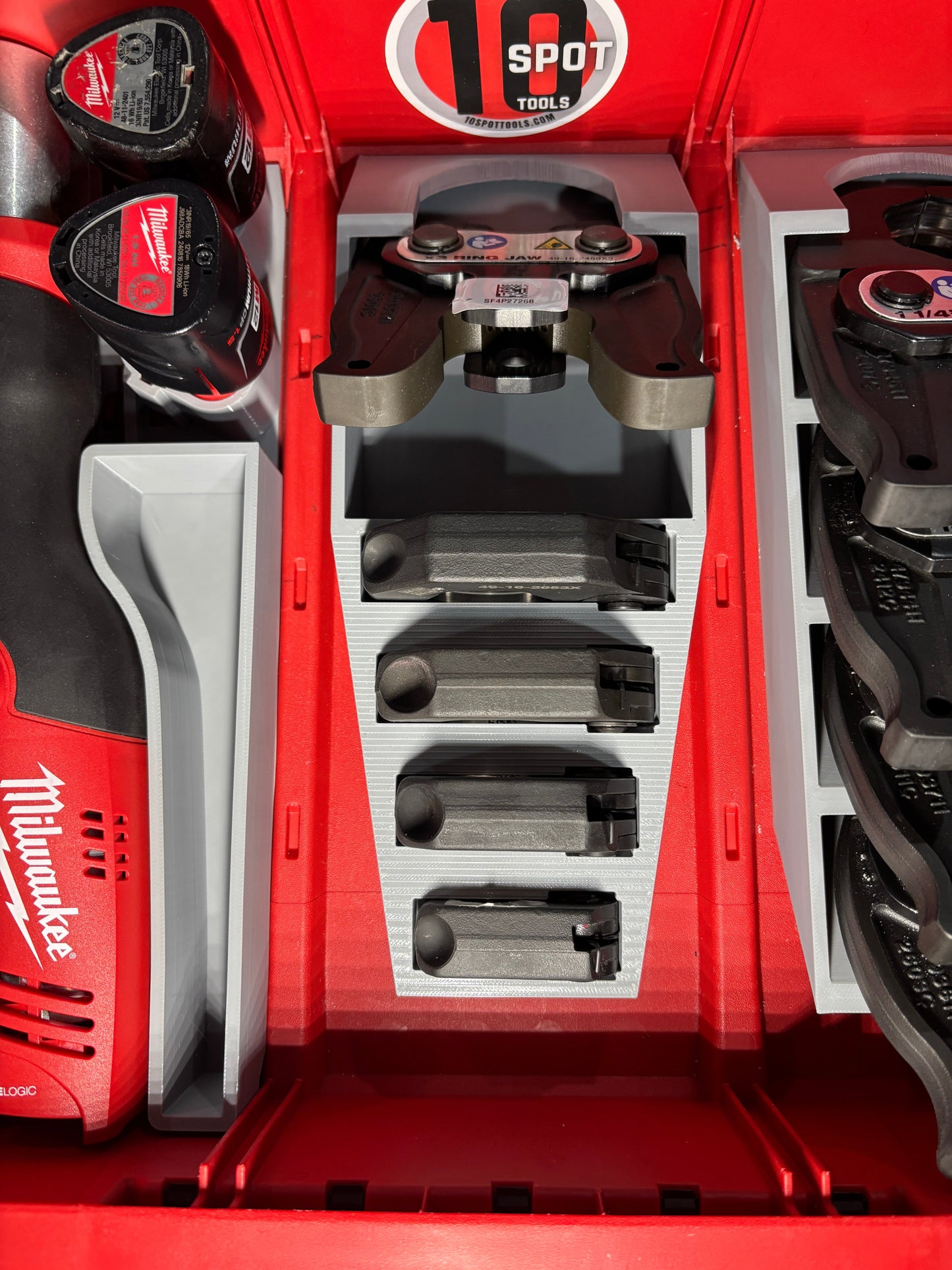 3-Drawer Packout Inserts for M12 Pro Press, Jaws, and Rings (MPP D)