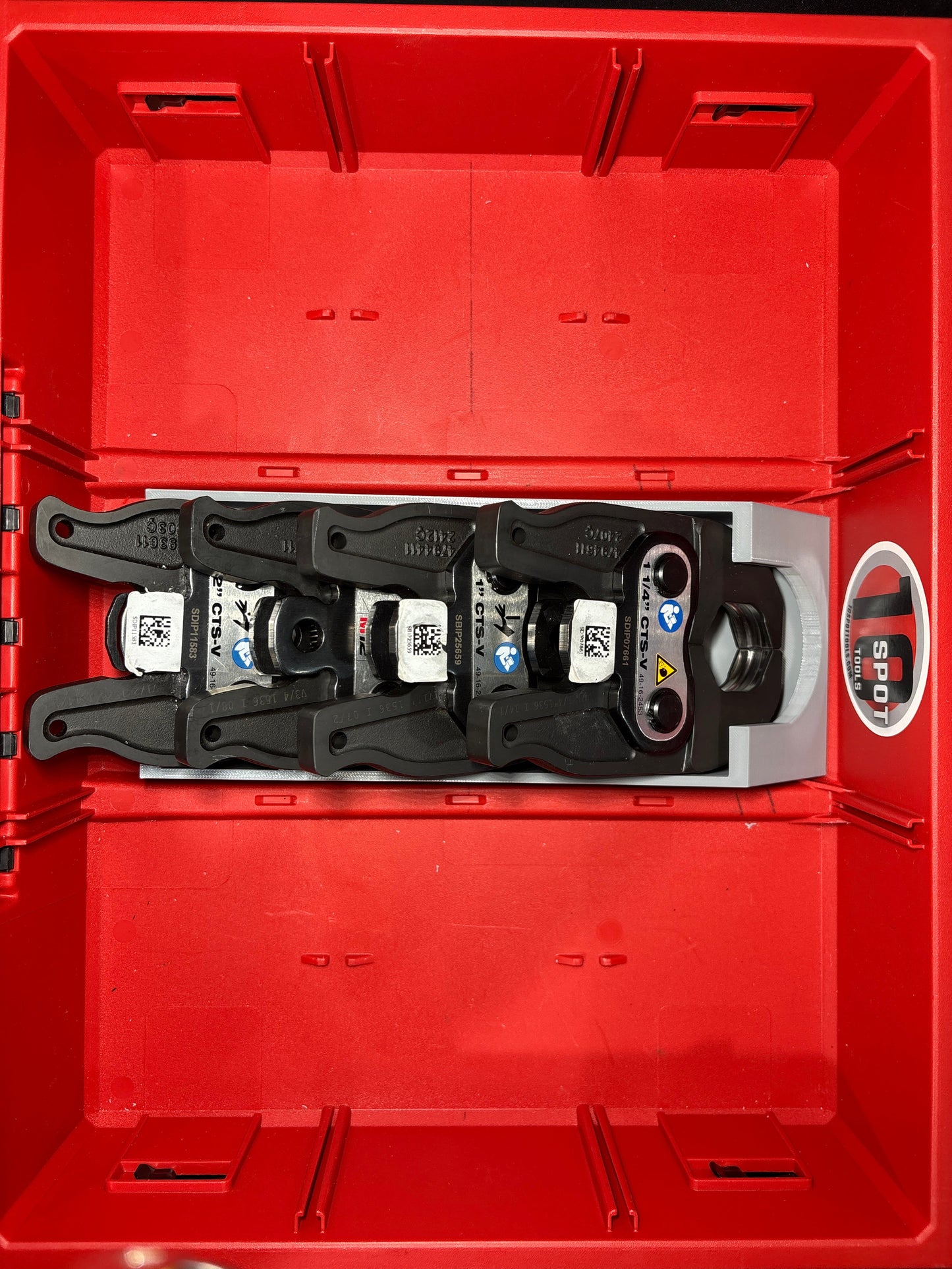 3-Drawer Packout Inserts for M12 Pro Press, Jaws, and Rings (MPP D)