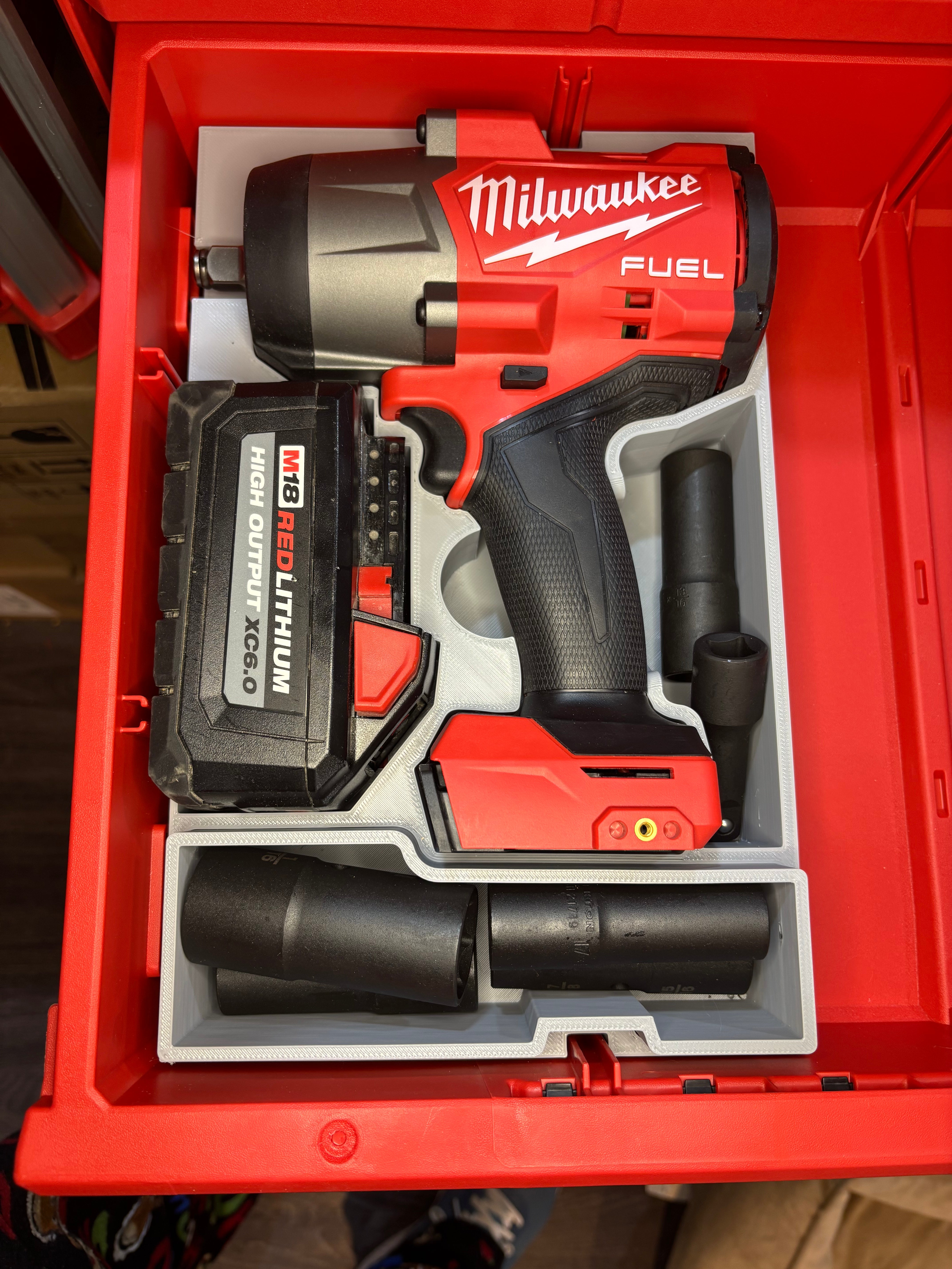 Packout Drawer Insert for M18 1/2