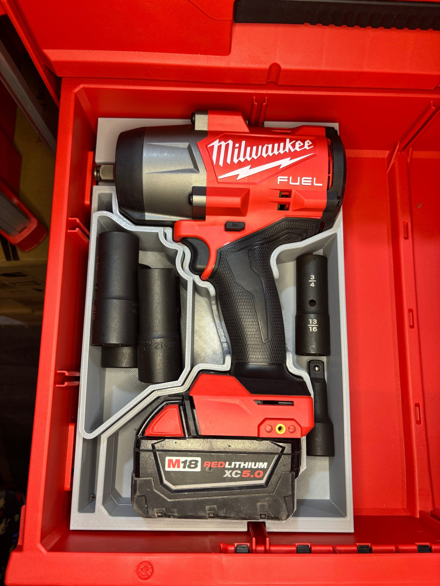 Packout Drawer Insert for M18 1/2" High-Torque Impact Wrench 2967 (MHT D)