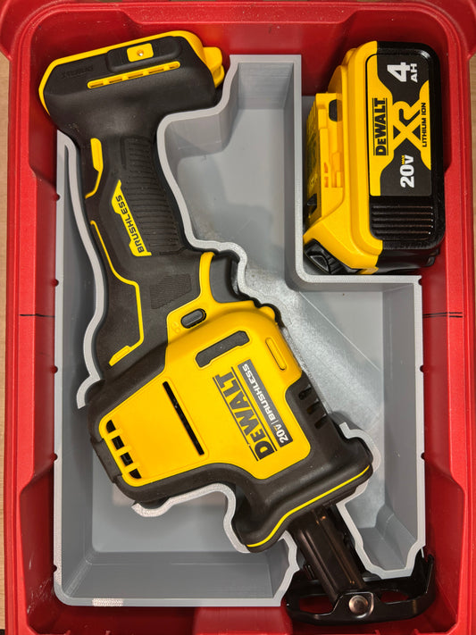 Packout Insert for DeWalt Compact Reciprocating Saw (DHZ)